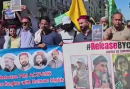 Baloch, Pashtun and Kashmiri Communities Hold Joint Rally in London